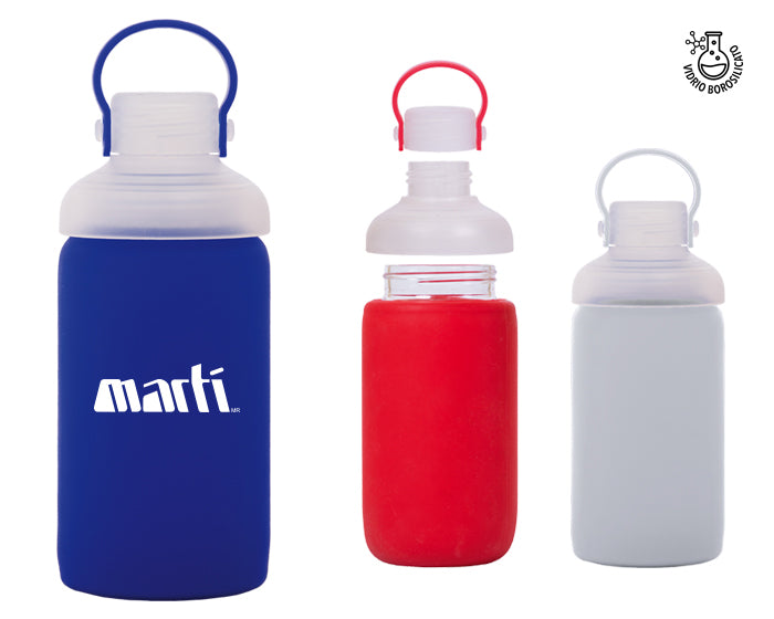 Cilindro de vidrio borosilicato sily a2469 azul