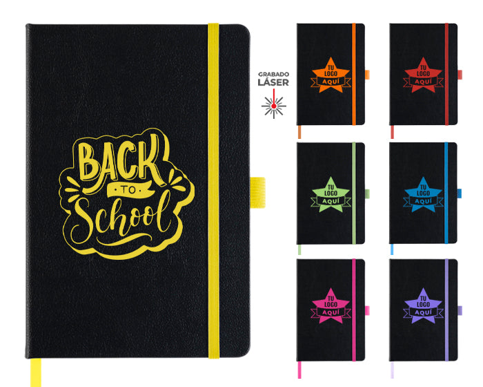 Libreta para grabado láser africa a2571 lila