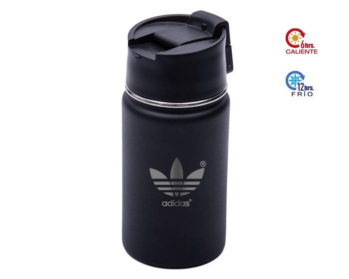 Termo de acero inoxidable de 400 ml. billy a2676 negro