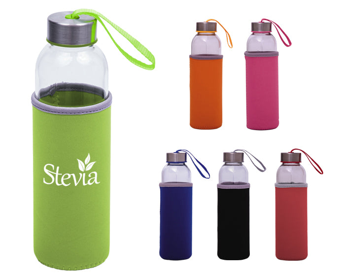 Cilindro de vidrio 500 ml. kristal a2705 verde claro