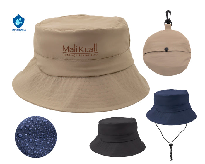 Sombrero de pescador plegable gilligan a3165 negro