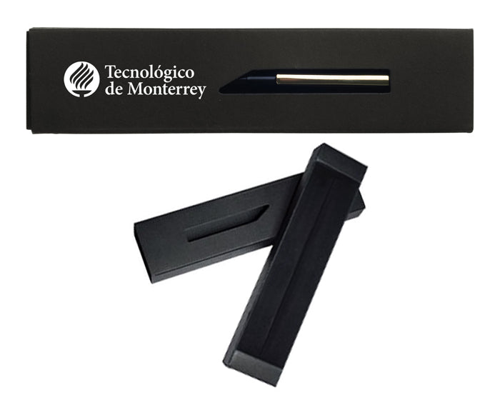 Caja para bolígrafo  lens a2174 negro