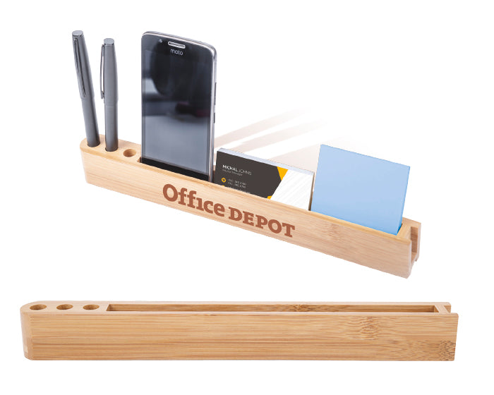 Soporte de escritorio bamdock a2505 café