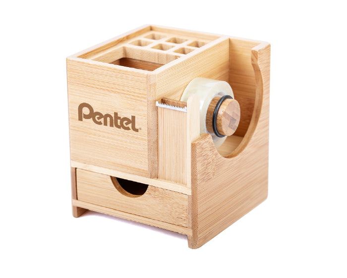 Lapicera multifuncional bamdesk a2506 café