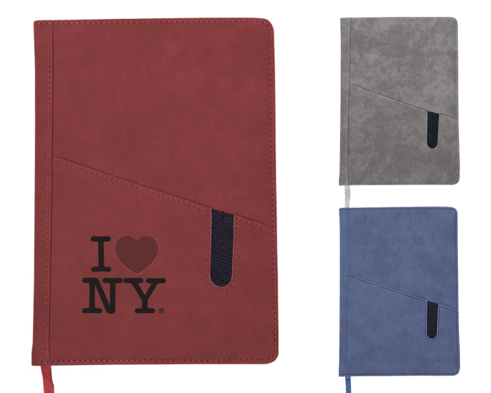Libreta vertical border a2569 azul