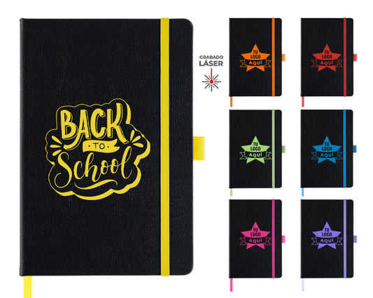 Libreta para grabado láser africa a2571 lila