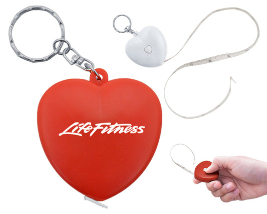 Llavero corazón c/flex. 1.50 m. active a2774 rojo