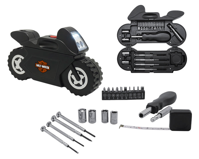 Set de herramientas motocross a2822 negro