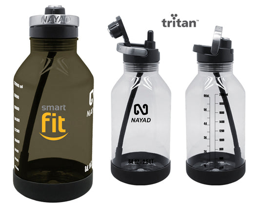 Cilindro de tritan 84 oz nayad traveler a2876 transparente