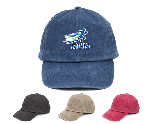 Gorra de algodón deslavado indie a3173 café