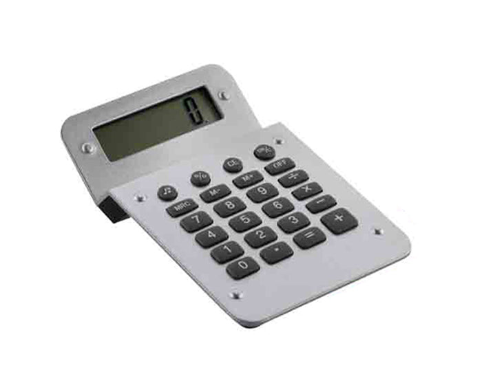 Calculadora digital brecia ccd2576 plata