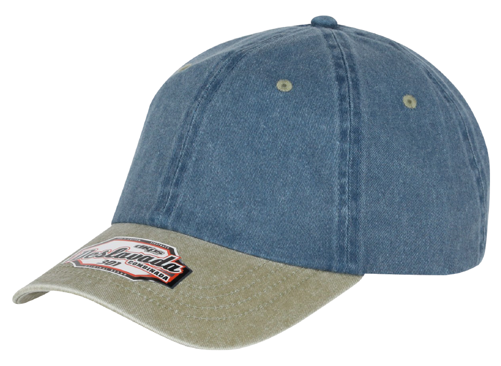 Gorra deslavada combinada