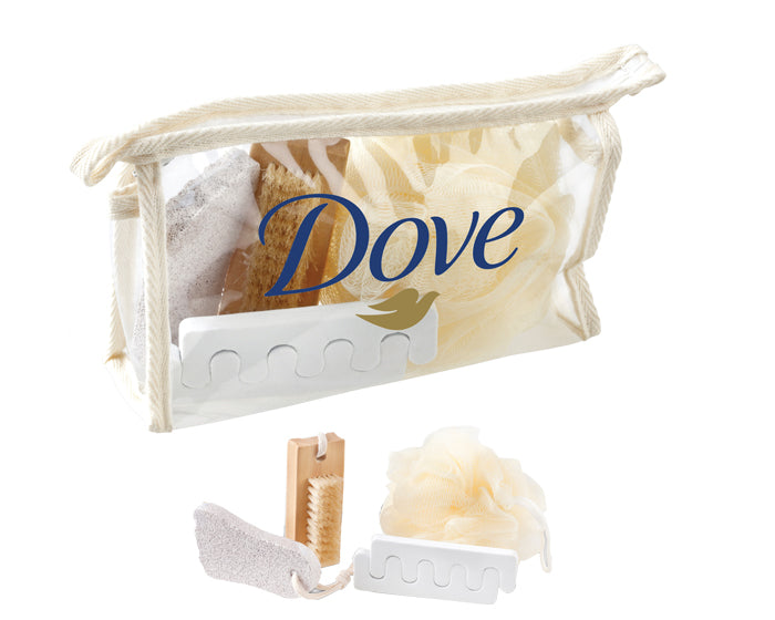 Estuche de aseo personal gisel eap4653 transparente