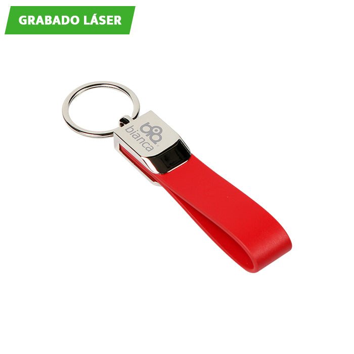 Llavero en curpiel blarney.