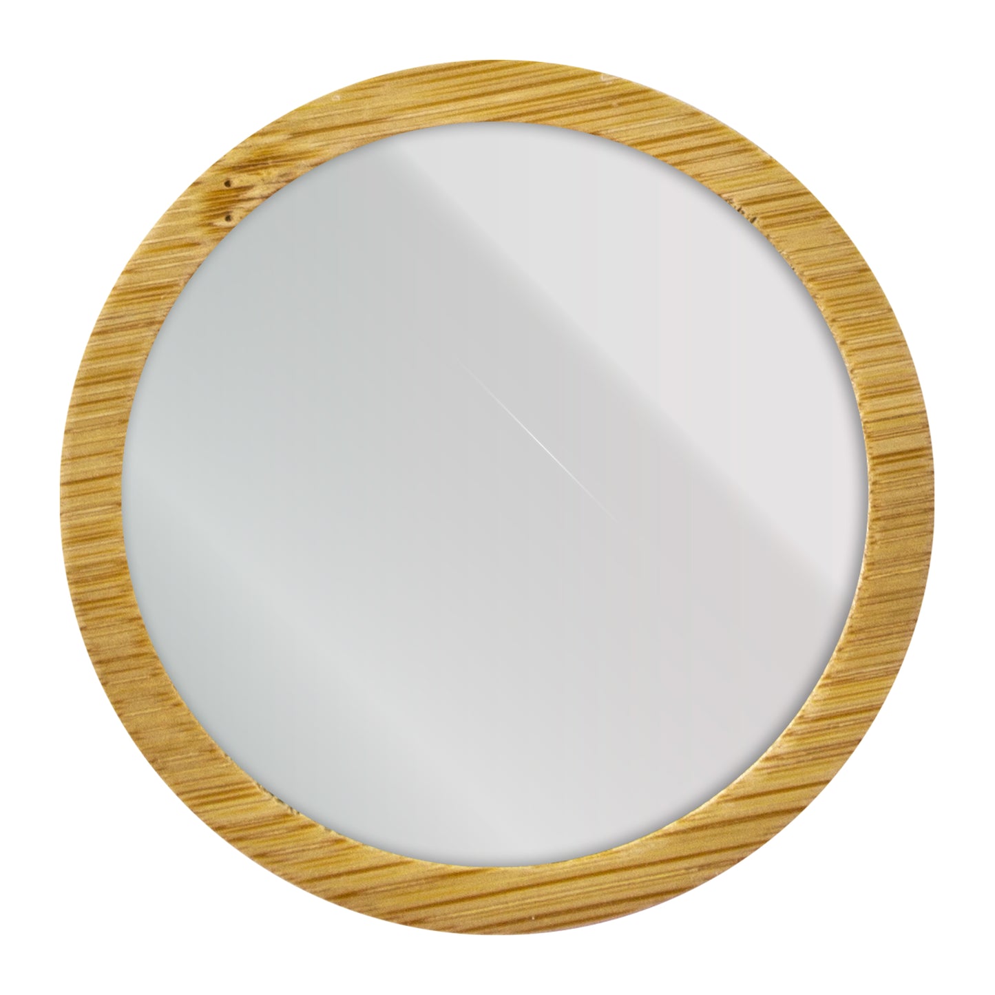 Espejo de bambú circular ¨bella¨